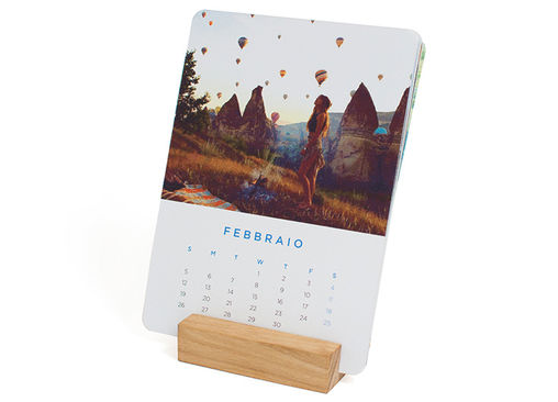 Calendario da Tavolo Cards Personalizzata