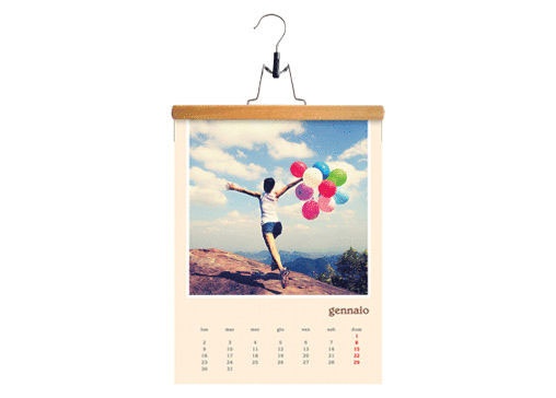 FotoCalendario Mensile Gruccia 30x40