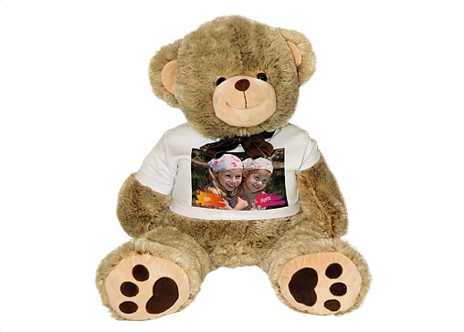 Stampa foto su peluche