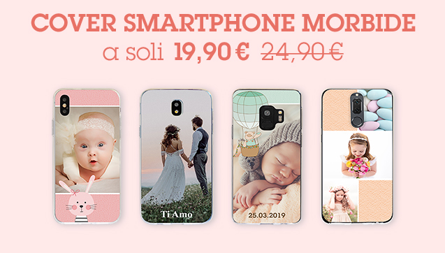 Cover Smartphone Morbide a soli 19,90€ anziché 24,90€