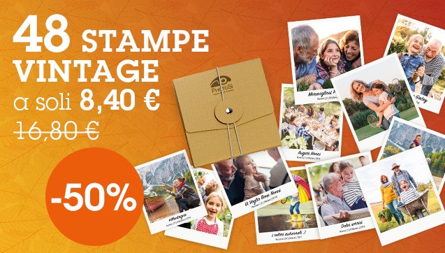 48 Stampe Vintage a soli 8,40€ anziché 16,80 €